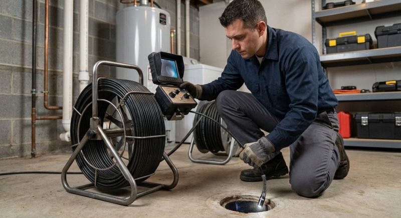 Drain Camera Inspection in Annapolis, MD