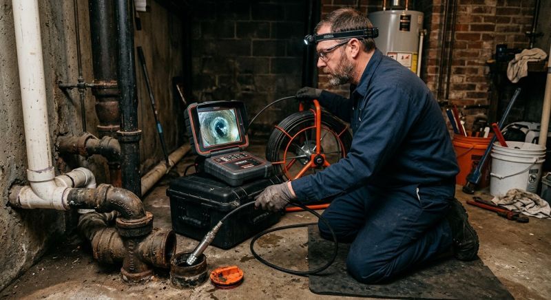 Drain Camera Inspection in San Antonio, TX