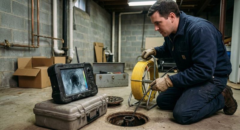 Drain Camera Inspection in San Antonio, TX