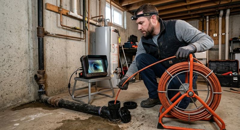 Plumbing Camera Service in Cary, NC