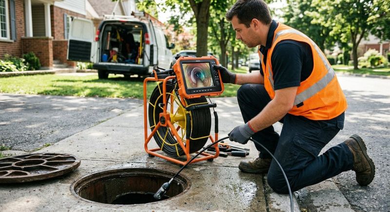 Sewer Scope Service in Cary, NC