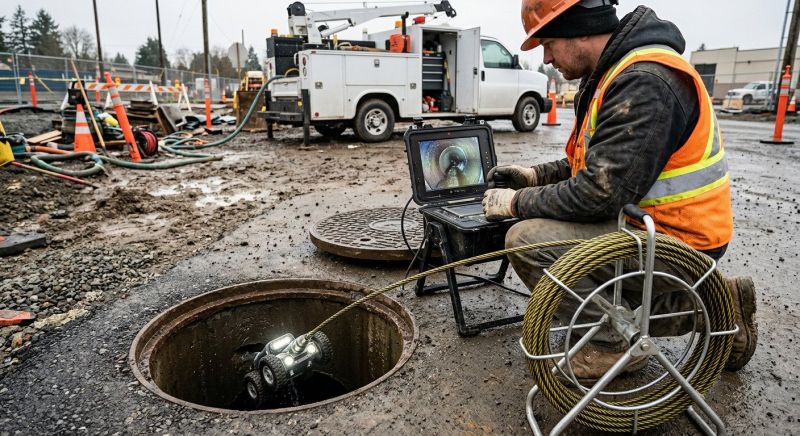 Sewer Video Inspection in Cumming, GA