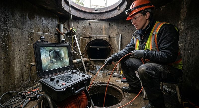 Sewer Video Inspection in Marietta, GA